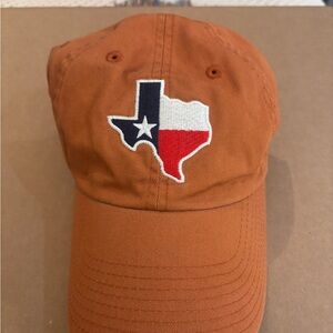 Texas State Patch Hat - Rust